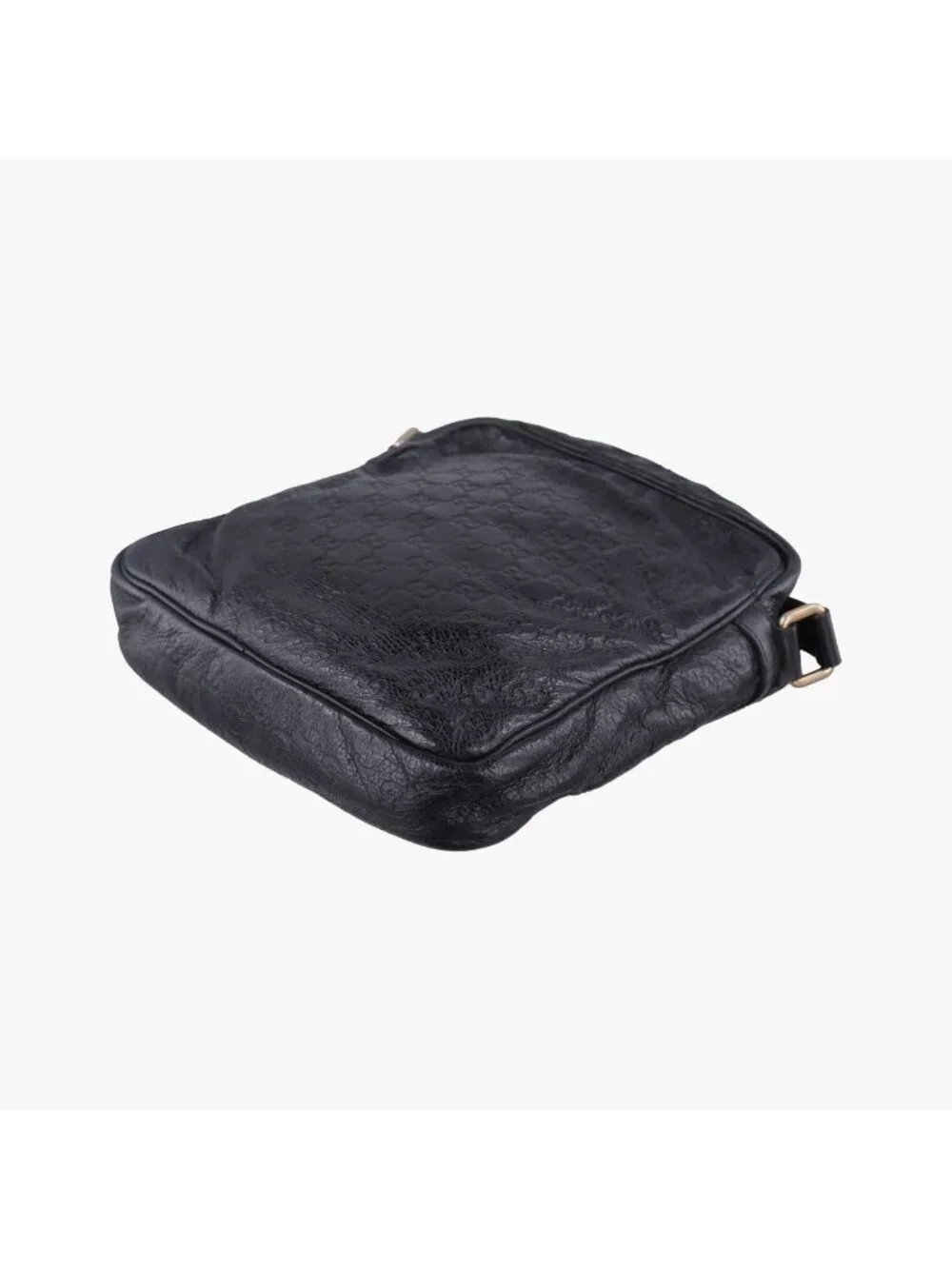 Gucci GG Supreme Messenger Black Leather